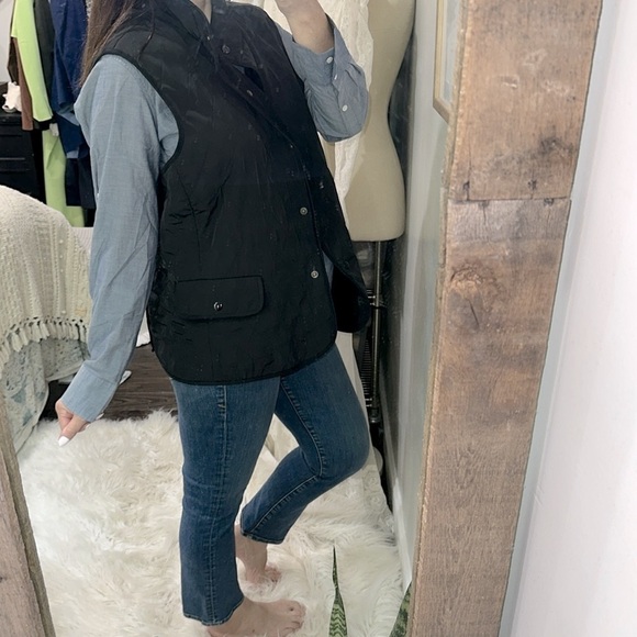 TALBOTS Black puffer vest size XLarge new with tags - Picture 6 of 8